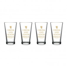 PB Game of Thrones I Drink and I Know Things 16 oz. Pint Glasses PBPP1064